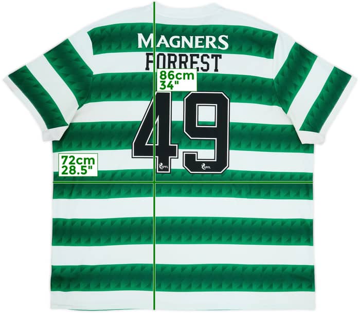 2022-23 Celtic Home Shirt Forrest #49 - 6/10 - (3XL)