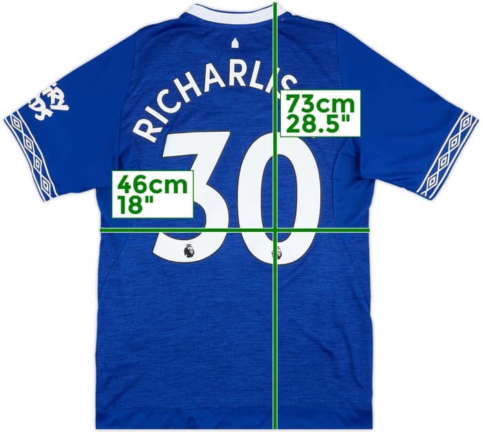 2018-19 Everton Home Shirt Richarlison #30 - 6/10 - (M)