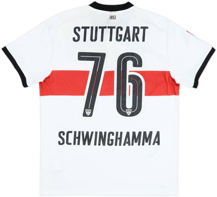 2017-18 Stuttgart Home Shirt Schwinghamma #76 - 4/10 - (L)