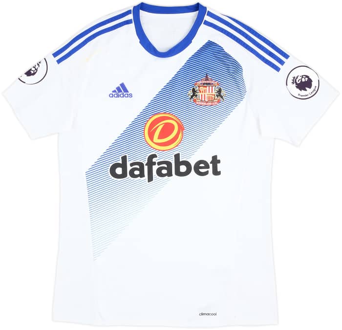 2016-17 Sunderland Match Issue Away Shirt Rodwell #8