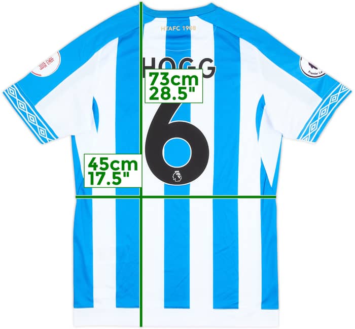 2018-19 Huddersfield Match Issue Home Shirt Hogg #6