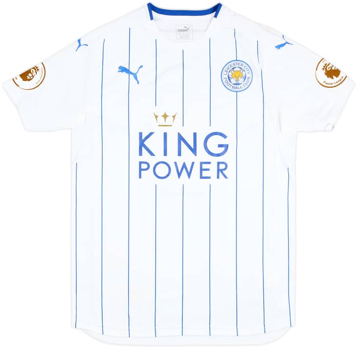 2016-17 Leicester Match Worn Third Shirt Drinkwater #4