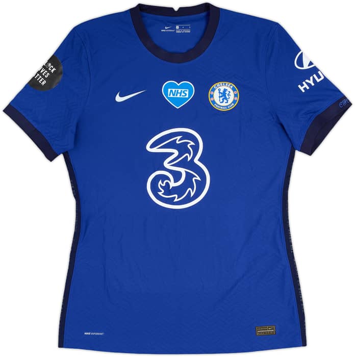 2019-20 Chelsea Match Issue Home Shirt Mount #19