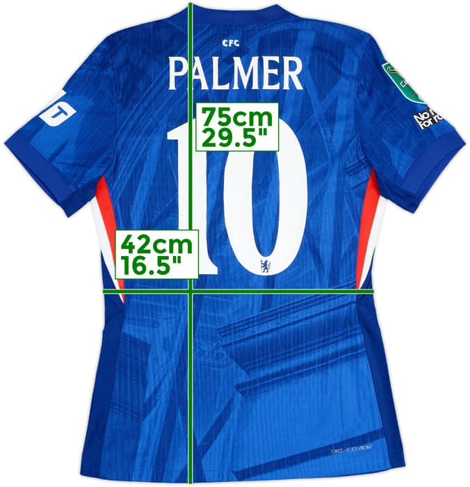 2025-26 Chelsea Match Issue Carabao Cup Home Shirt Palmer #10