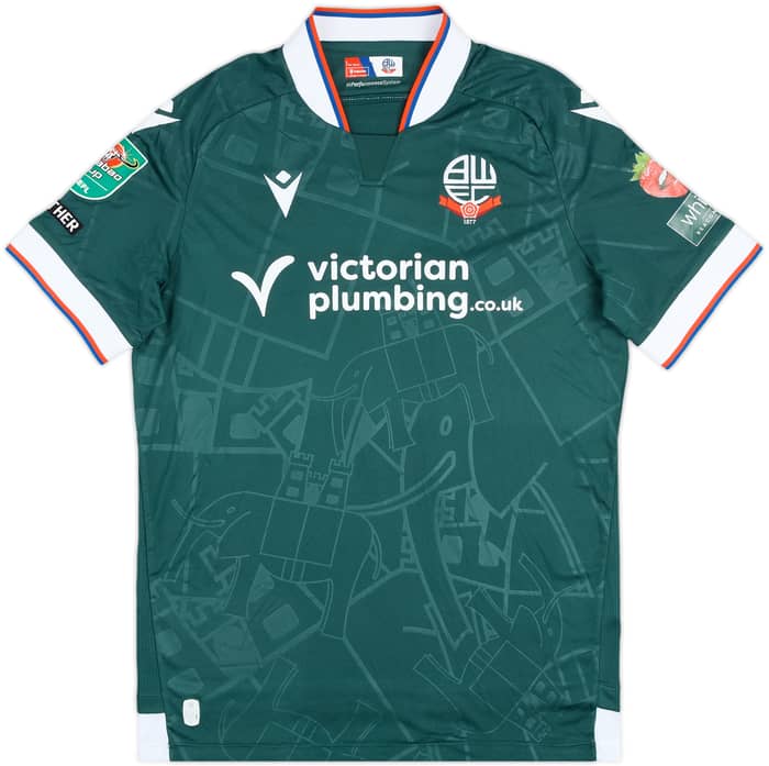 2024-25 Bolton Match Issue Carabao Cup Away Shirt Toal #18