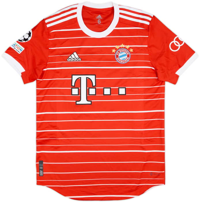 2022-23 Bayern Munich Match Issue Champions League Home Shirt Muller #25