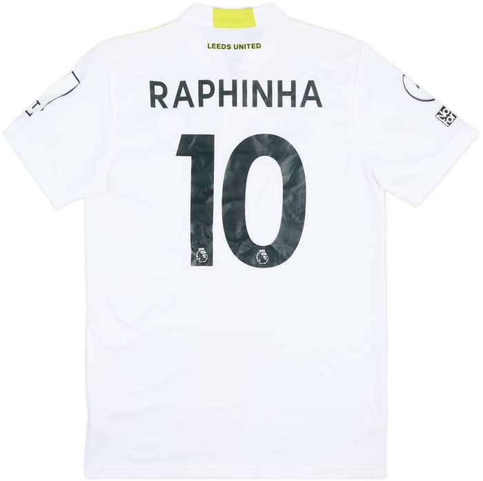 2021-22 Leeds Match Issue Home Shirt Raphinha #10