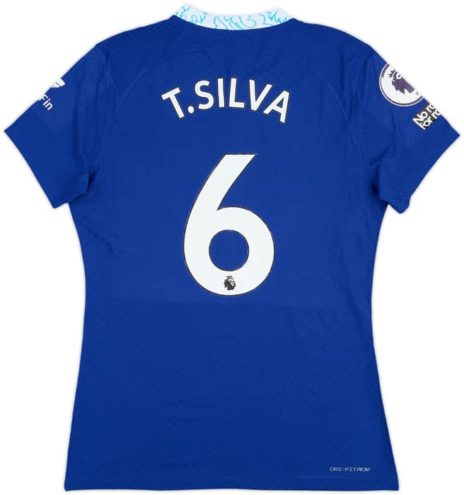 2022-23 Chelsea Match Issue Home Shirt T.Silva #6