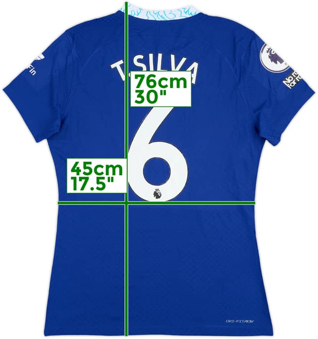2022-23 Chelsea Match Issue Home Shirt T.Silva #6