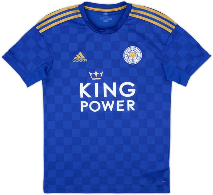 2019-20 Leicester Home Shirt Vardy #9 - 9/10 - (S)