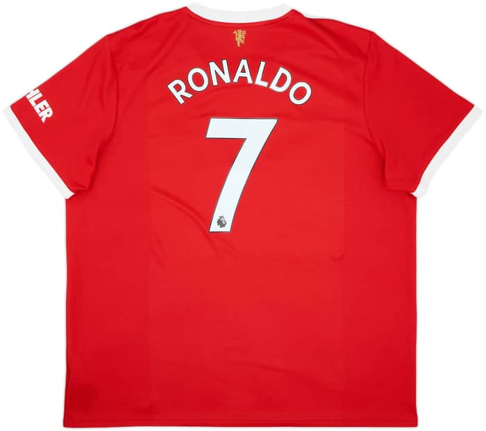 2021-22 Manchester United Home Shirt Ronaldo #7 - 10/10 - (3XL)