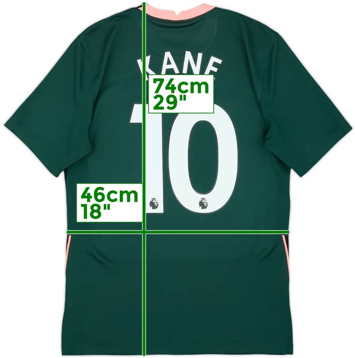 2020-21 Tottenham Away Shirt Kane #10 - 5/10 - (S)