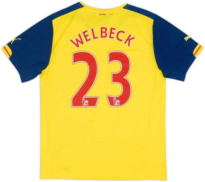 2014-15 Arsenal Away Shirt Welbeck #23 (M)