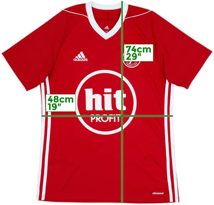 2018-19 Almere City Home Shirt #9 - 6/10 - (M)