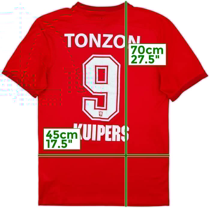 2015-16 FC Twente Home Shirt Kuipers #9 - 6/10 - (S)