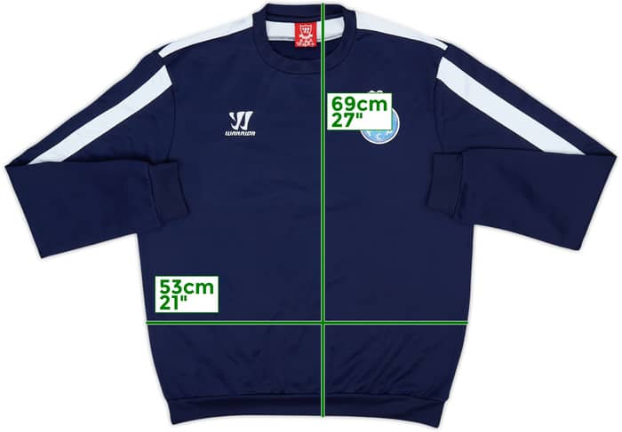 2017-18 Porto New Balance Sweat Top - 7/10 - (M)