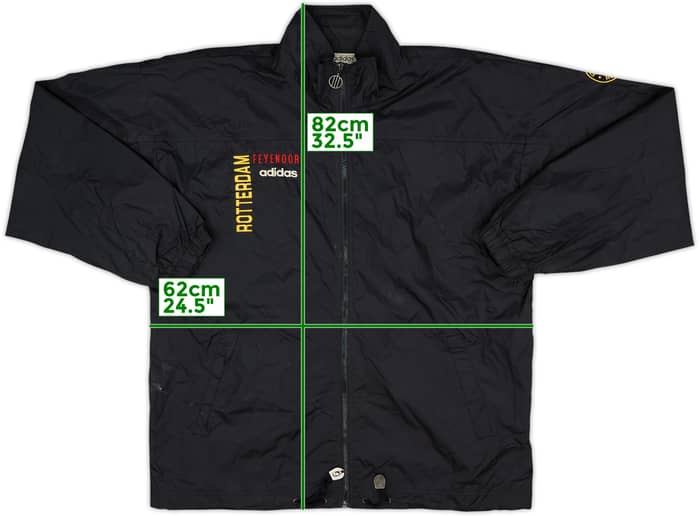 1994-95 Feyenoord adidas Track Jacket - 7/10 - (M/L)