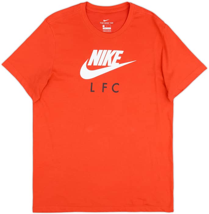 2020-21 Liverpool Nike Cotton Tee - 9/10 - (L)