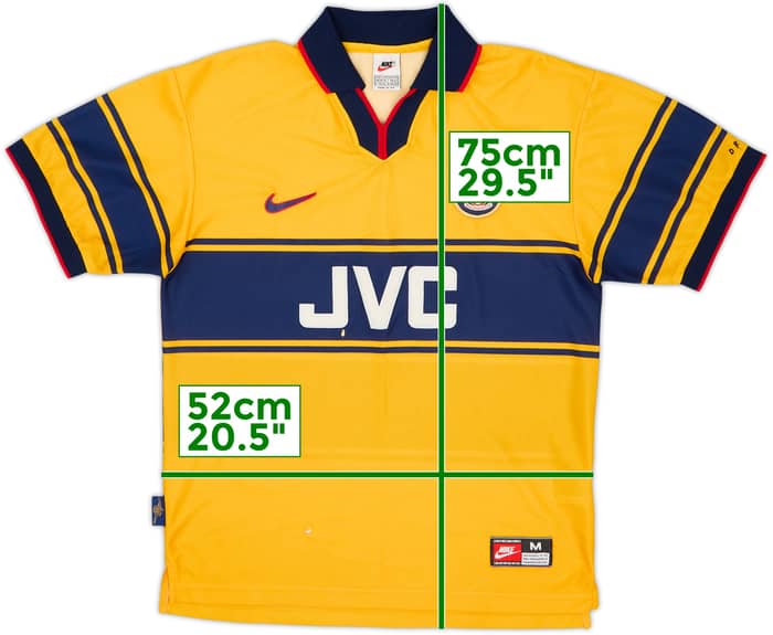 1997-99 Arsenal Away Shirt - 4/10 - (M)