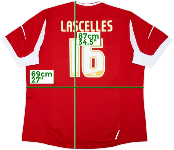 2013-14 Nottingham Forest Home Shirt Lascelles #16 - 8/10 - (3XL)
