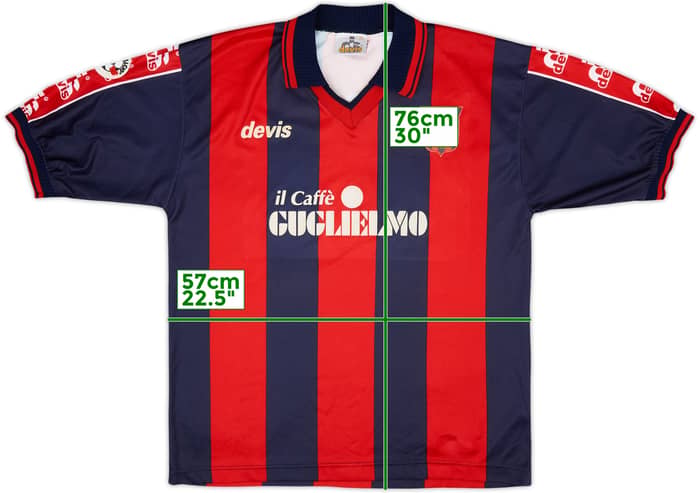 Camiseta de local del Crotone 2000-01 versión jugador Trinchera #14