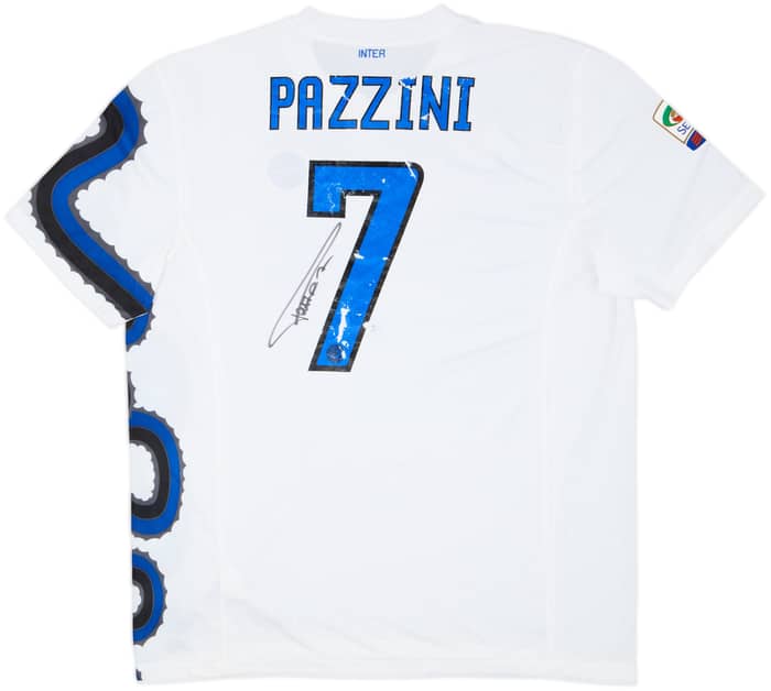 2010-11 Inter Milan Signed Away Shirt Pazzini #7 - 4/10 - (XL)