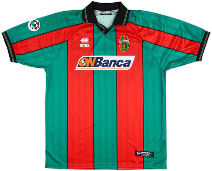 2000-01 Ternana Match Issue Home Shirt Riccio #29