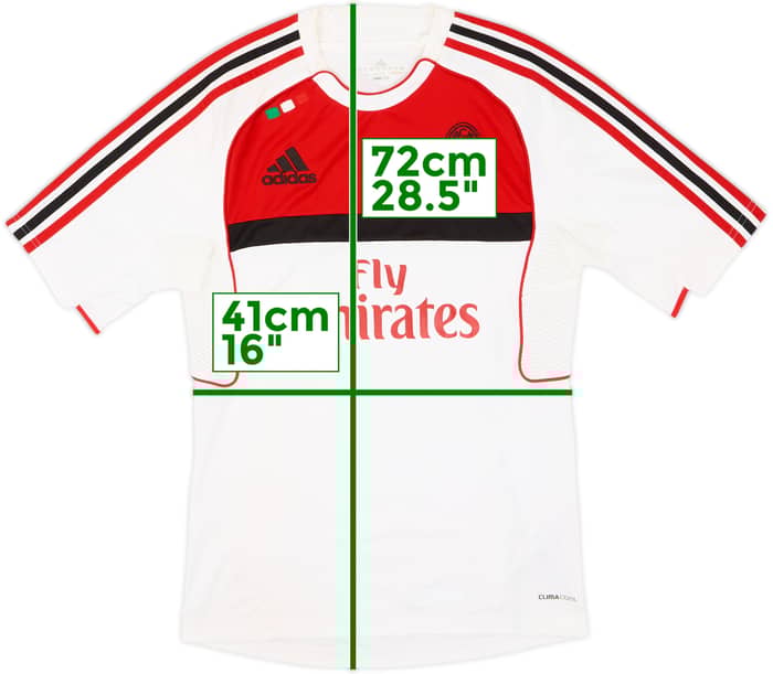 2011-12 AC Milan adidas Training Shirt - 6/10 - (S)