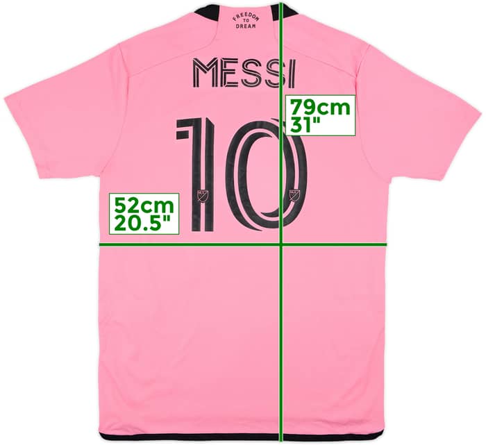 2024-25 Inter Miami Home Shirt Messi #10 - 8/10 - (M)