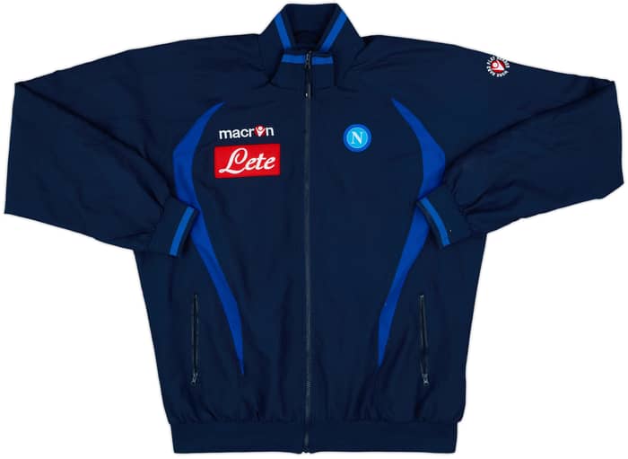 2009-10 Napoli Macron Track Jacket - 8/10 - (3XL)