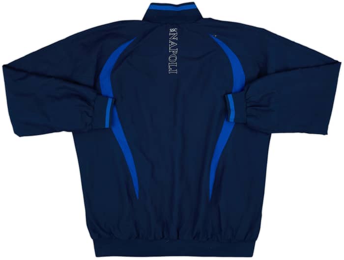 2009-10 Napoli Macron Track Jacket - 8/10 - (3XL)