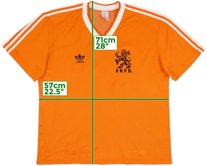 1985-88 Netherlands Home Shirt #9 - 9/10 - (L)