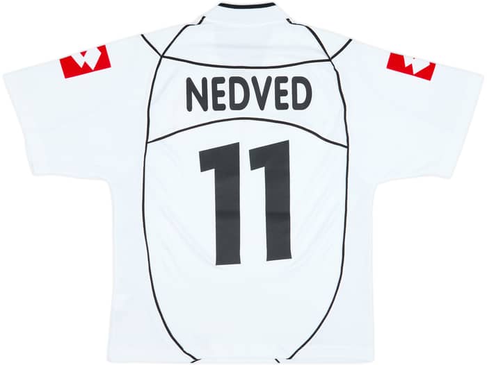 2002-03 Juventus Away Shirt Nedved #11 - 7/10 - (M)