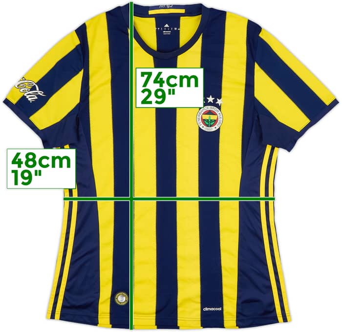 2016-17 Fenerbahce Home Shirt - 7/10 - (L)