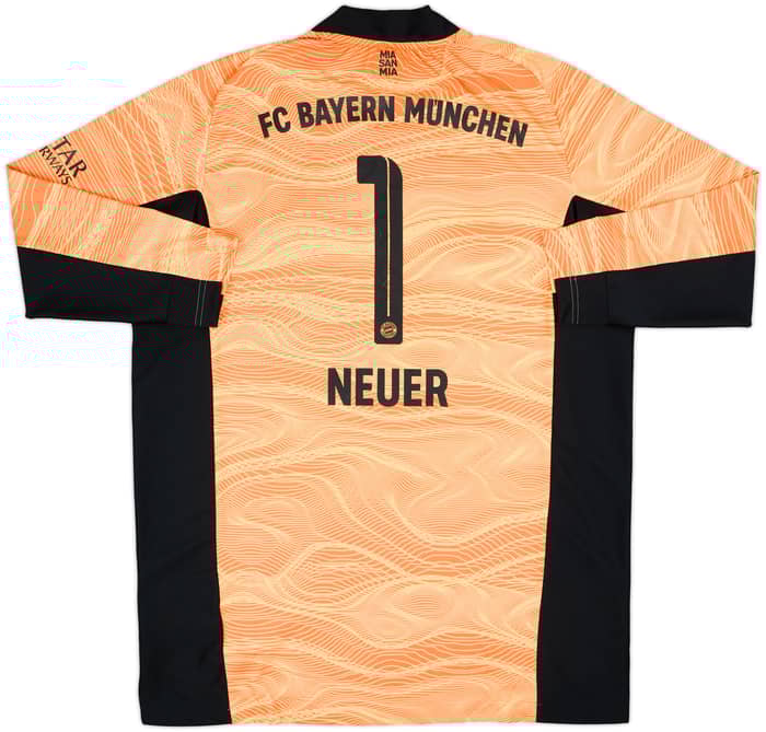2021-22 Bayern Munich GK Shirt Neuer #1 - 6/10 - (XL)