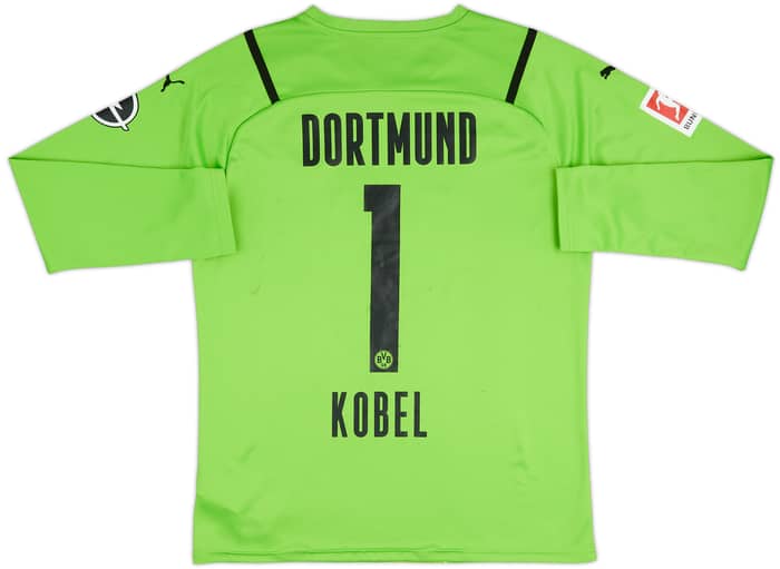 2021-22 Borussia Dortmund GK Shirt Kobel #1 - 8/10 - (L)
