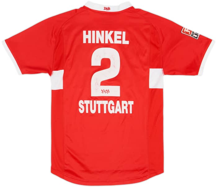 2003-04 Stuttgart Away Shirt Hinkel #2 - 6/10 - (M)