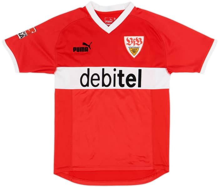 2003-04 Stuttgart Away Shirt Hinkel #2 - 6/10 - (M)