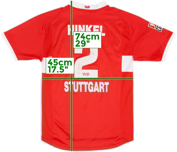 2003-04 Stuttgart Away Shirt Hinkel #2 - 6/10 - (M)