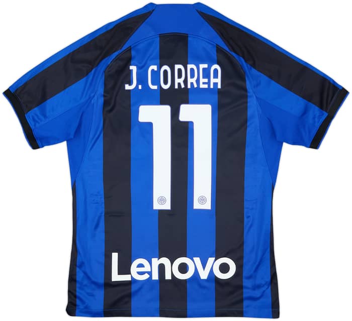 2022-23 Inter Milan Home Shirt J.Correa #11 - 9/10 - (M)