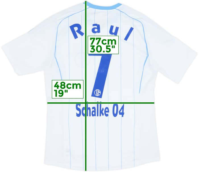 2011-12 Schalke Away Shirt Raul #7 - 6/10 - (M)
