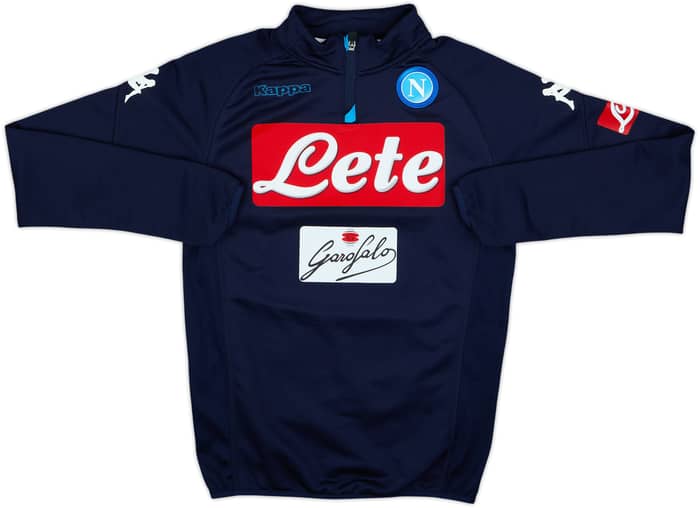 2017-18 Napoli Kappa 1/4 Zip Drill Top - 6/10 - (XS)