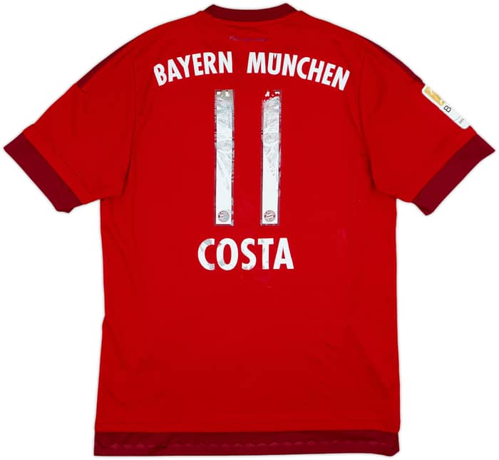 2015-16 Bayern Munich Home Shirt Costa #11 - 5/10 - (M)