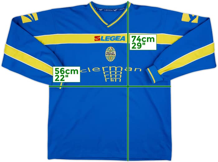 2003-04 Hellas Verona Legea Sweat Top - 8/10 - (XL)
