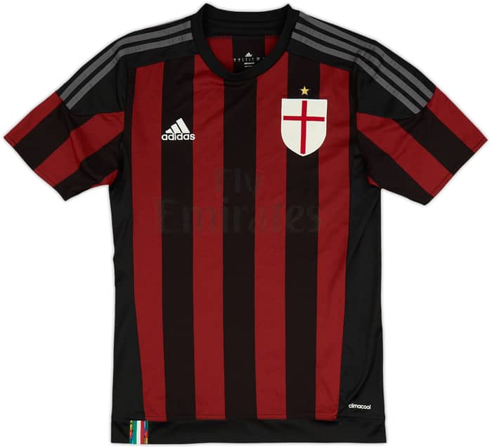 2015-16 AC Milan Home Shirt - 4/10 - (S)