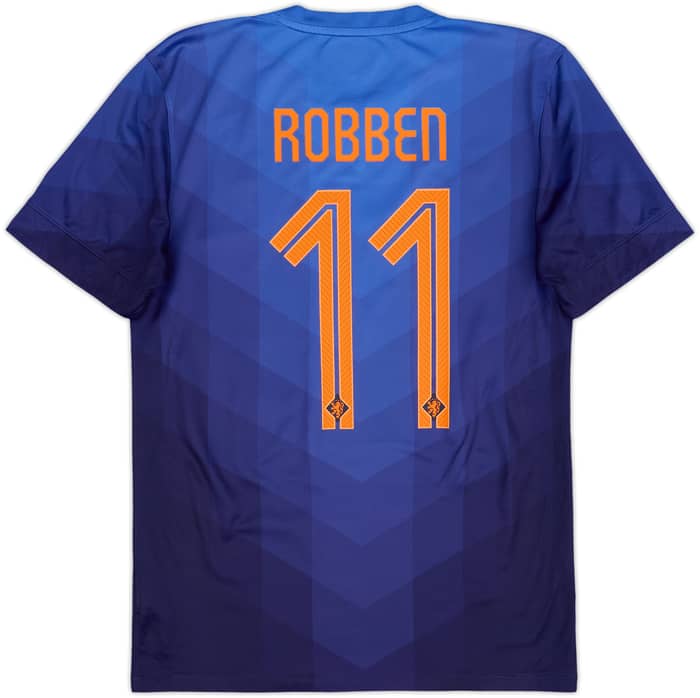 2014-15 Netherlands Away Shirt Robben #11 - 7/10 - (S)