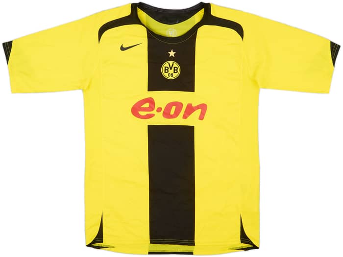 2005-06 Borussia Dortmund Home Shirt Rosicky #10 - 7/10 - (XL.Boys)
