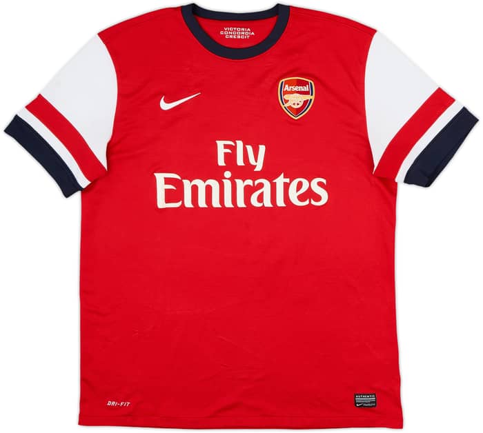 2012-14 Arsenal Home Shirt Song #17 - 4/10 - (L)