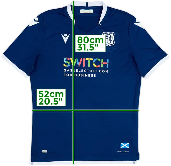 2019-20 Dundee Home Shirt - 9/10 - (XL)