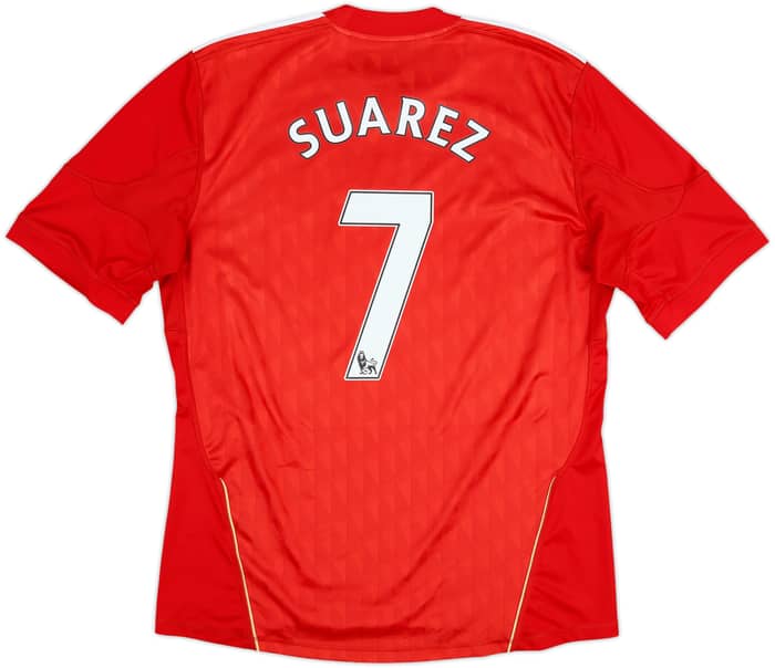 2010-12 Liverpool Home Shirt Suarez #7 - 5/10 - (L)